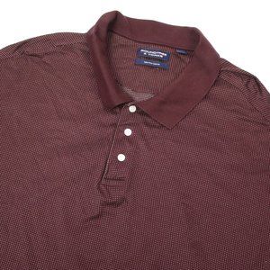 Roundtree & Yorke Mens 4XT Plum Mercerized Cotton Polo Shirt